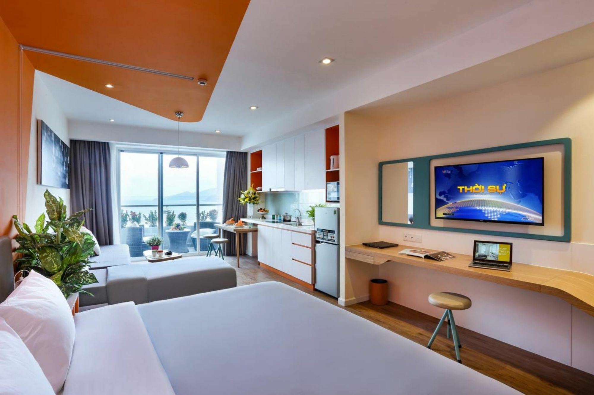 Parama Apartments Balcony Beachfront Nha Trang Luaran gambar