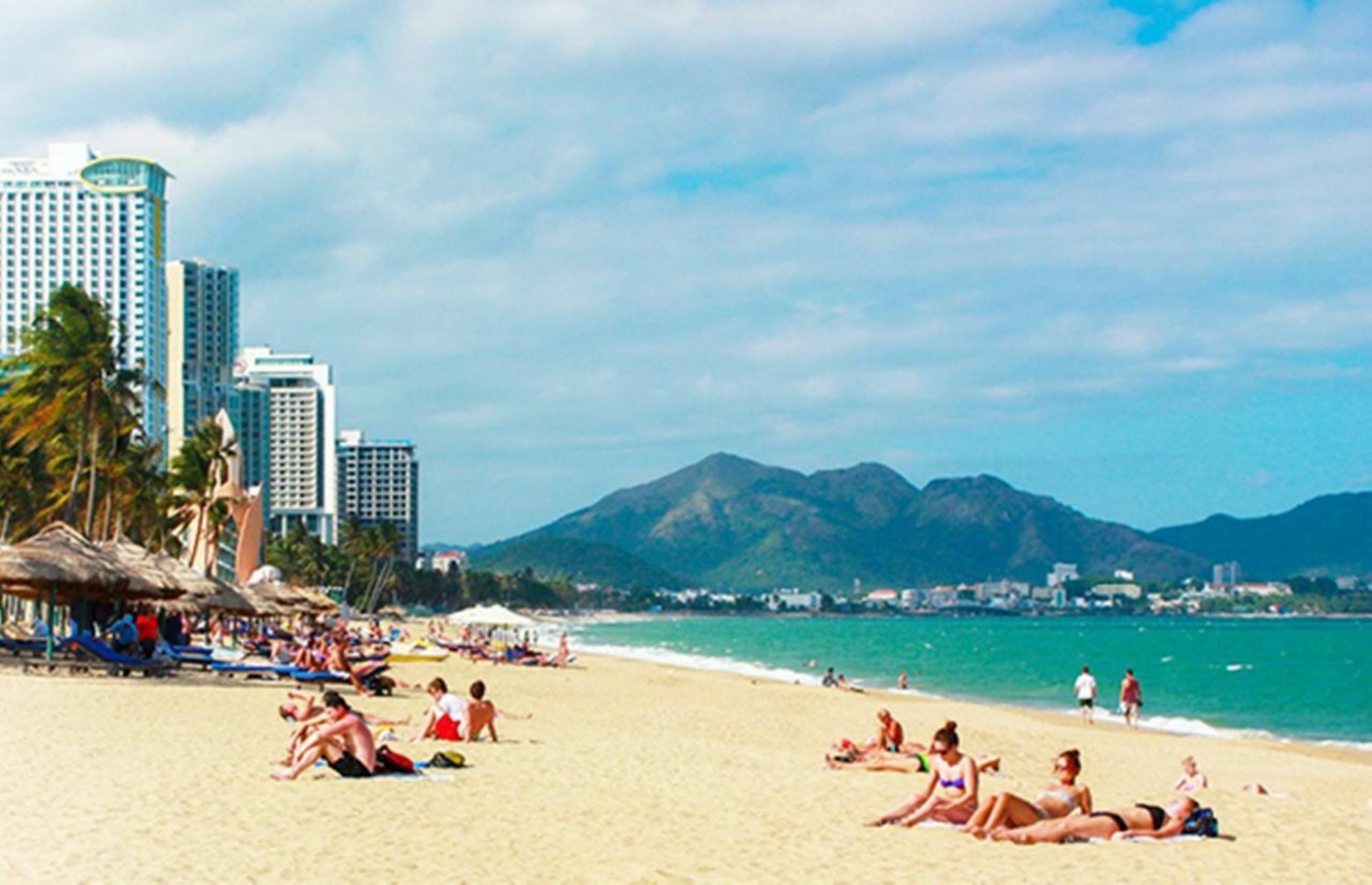 Parama Apartments Balcony Beachfront Nha Trang Luaran gambar