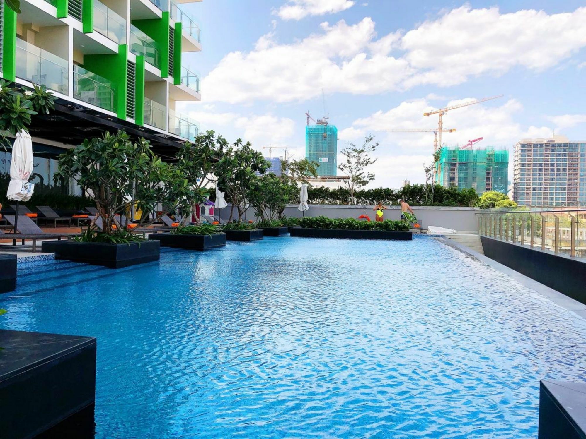 Parama Apartments Balcony Beachfront Nha Trang Luaran gambar